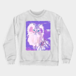 Sparkly Kitty. Crewneck Sweatshirt